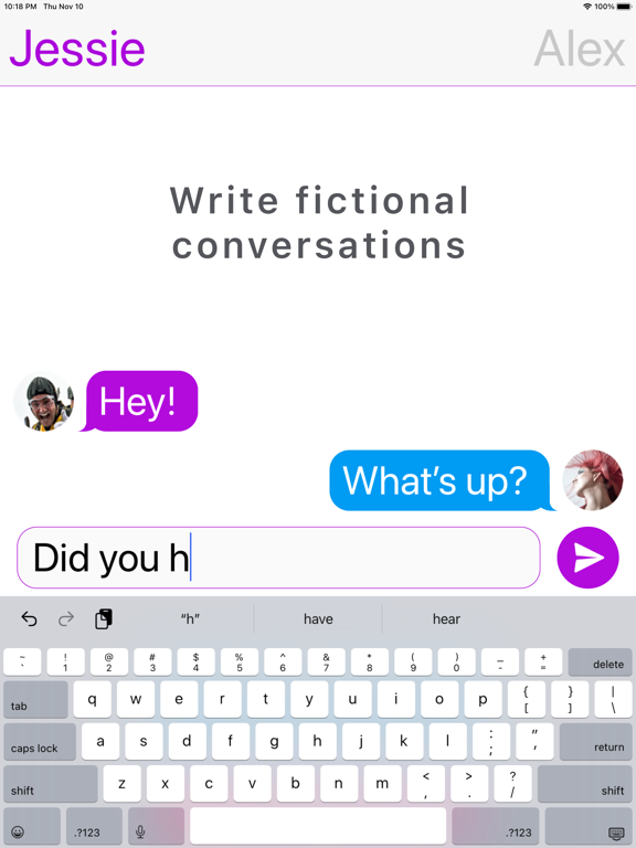 TextingStory Chat Story Maker screenshot 2