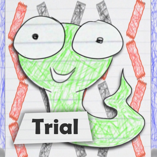 Scribble Worm Trial iOS App