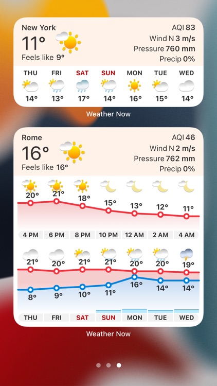 WEATHER NOW ° - daily forecast screenshot-9