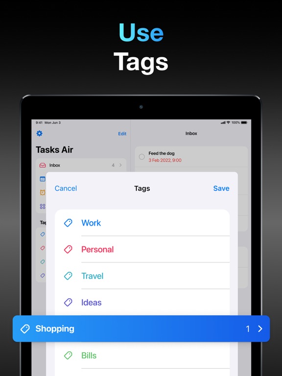 Tasks Air - To Do List Planner screenshot 3