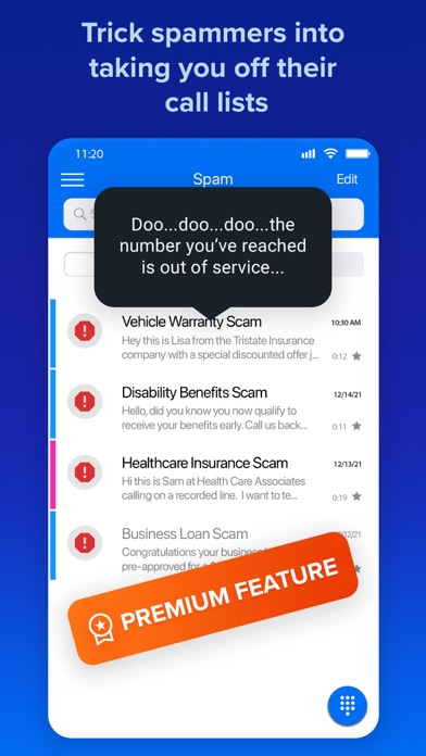 YouMail Voicemail & Spam Block Screenshot