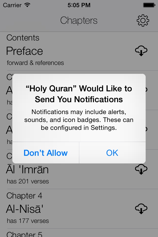 The Holy Quran App screenshot 2