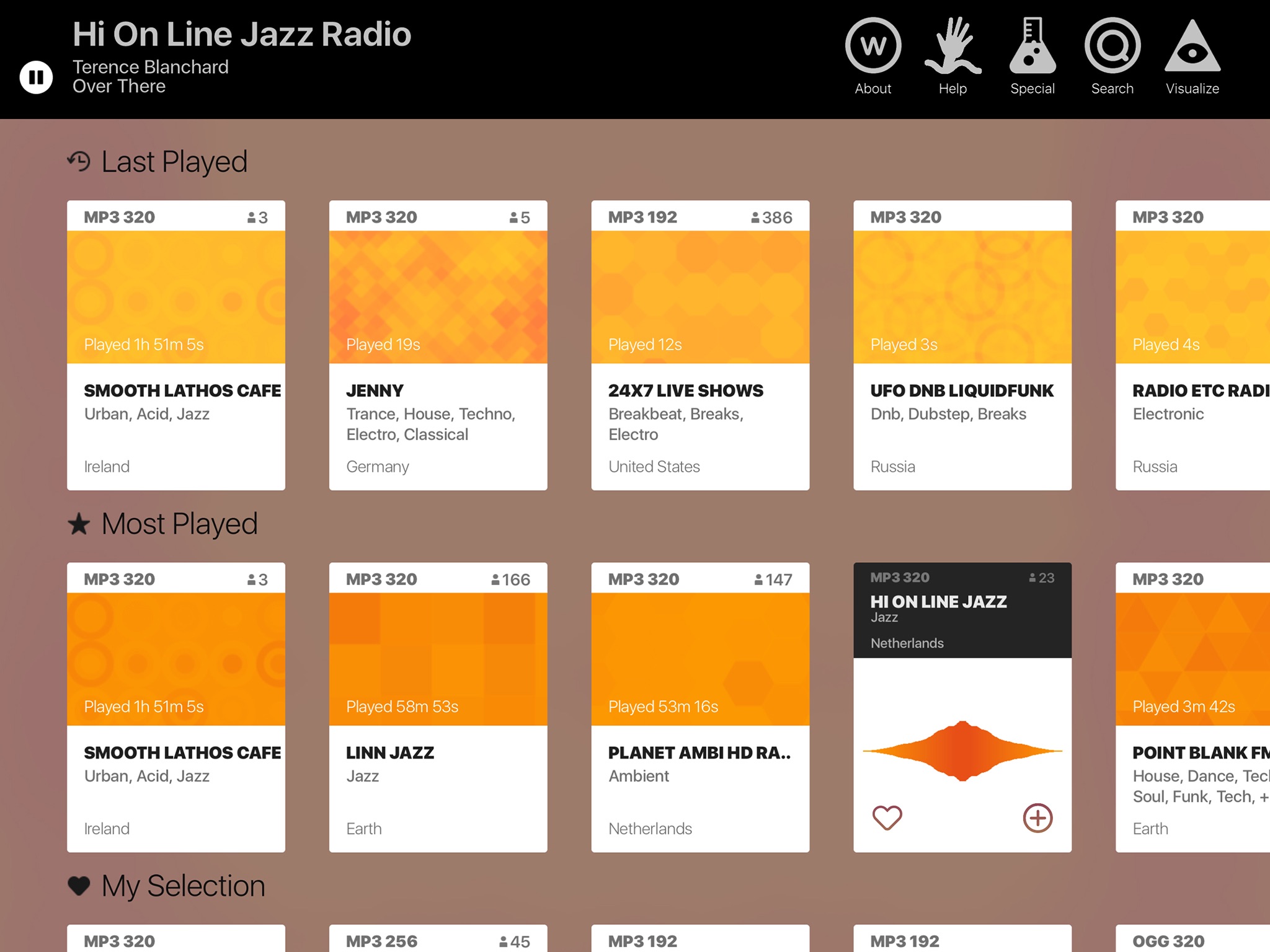 Waves Radio Player screenshot 2