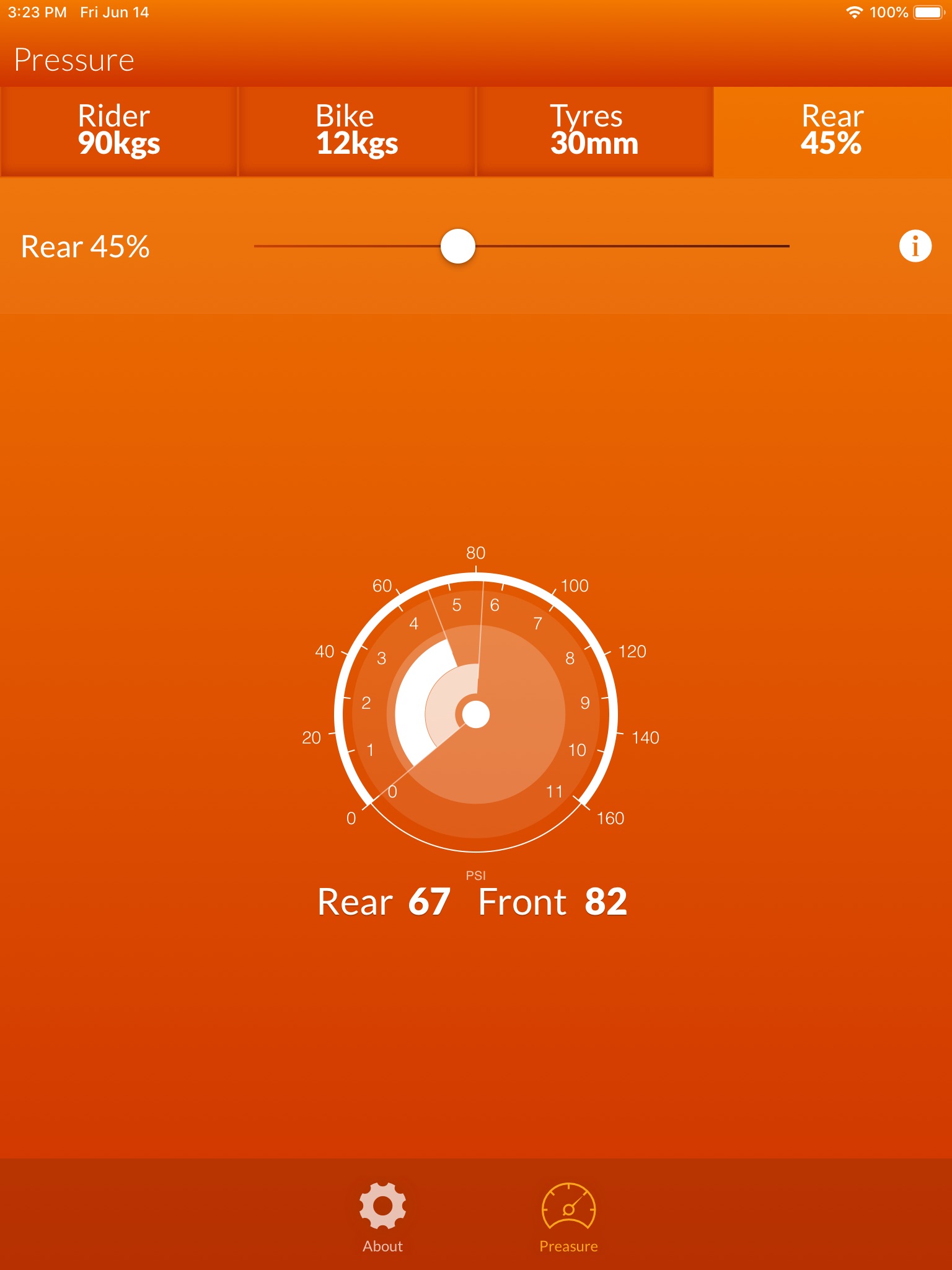 Tyre Pressure screenshot 2