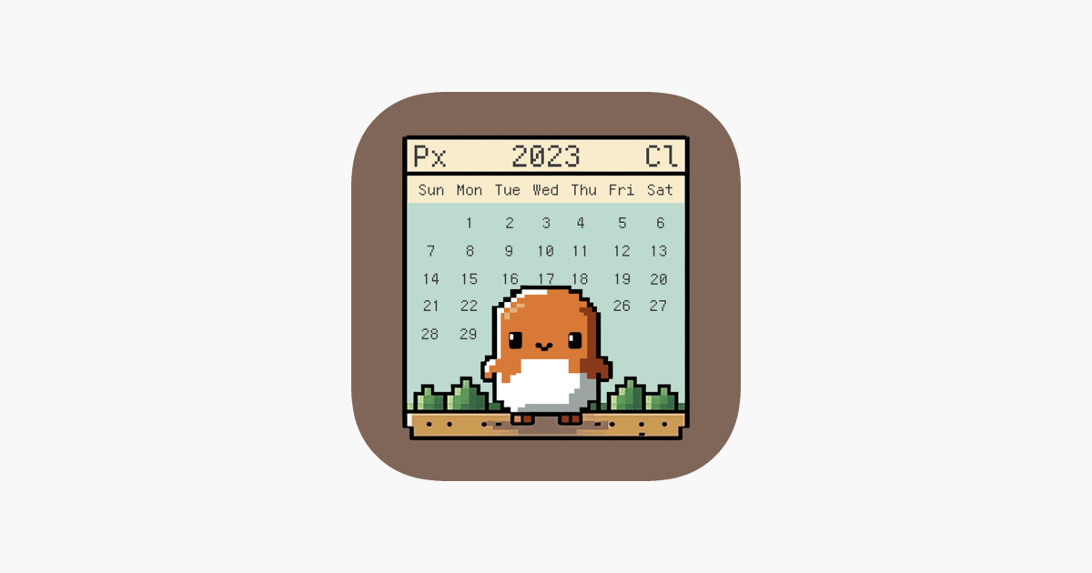 ‎Pixel Art Calendar on the App Store