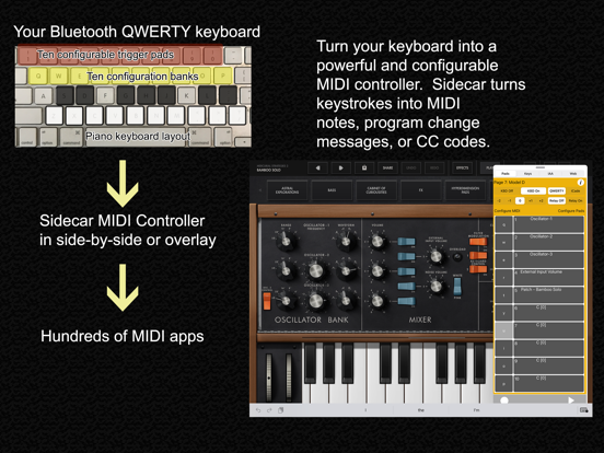 Sidecar MIDI Controller Screenshots