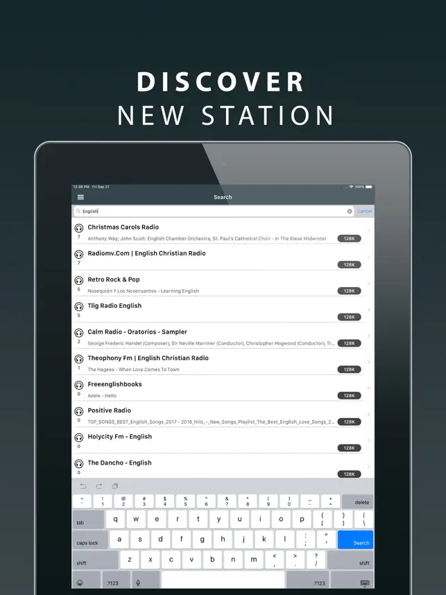 Snímek obrazovky 5 Radio Tuner - Live FM Stations iphone