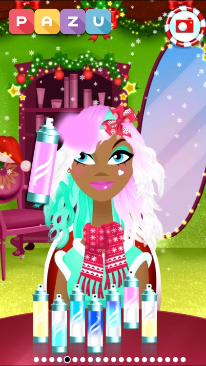 Girls Hair Salon Christmas screenshot-3