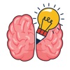 Icon Draw One Part : Brain Puzzle
