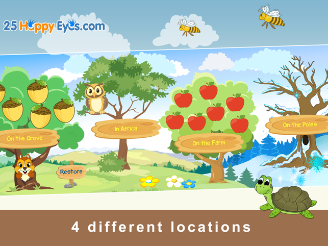 ‎Joyful Animals Game for Kids Screenshot