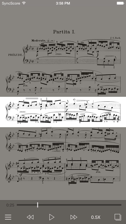 Bach Partitas - SyncScore screenshot-0