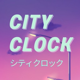 City Pop Clock.70s-80s anime