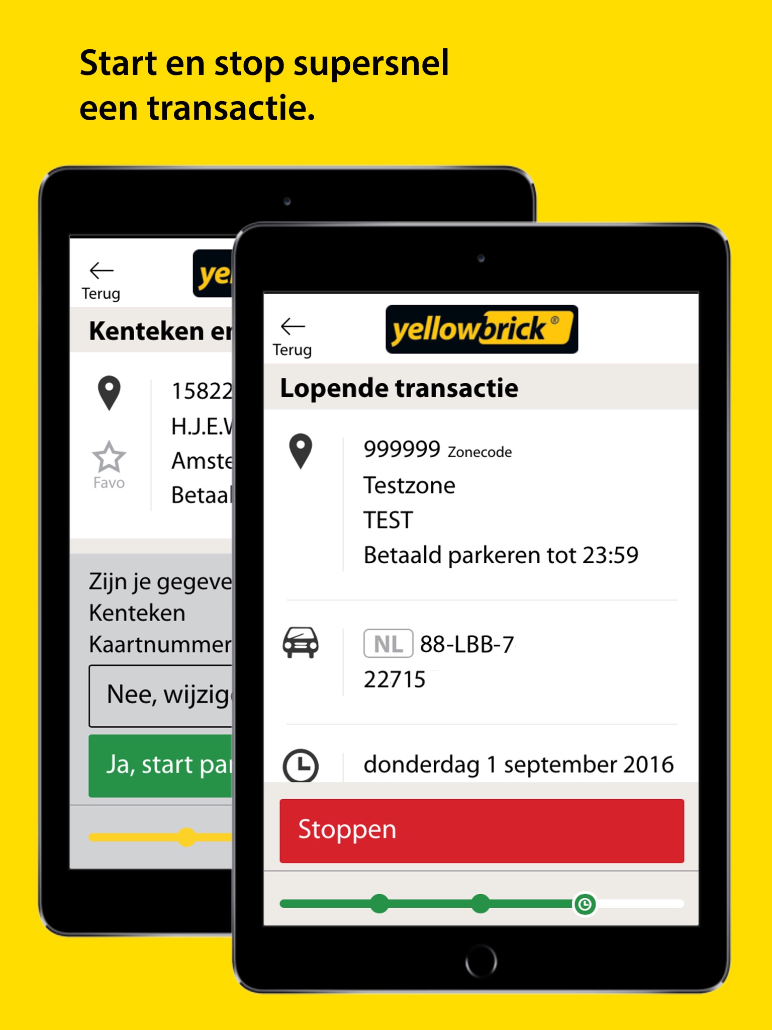 Yellowbrick Parkeren screenshot 2