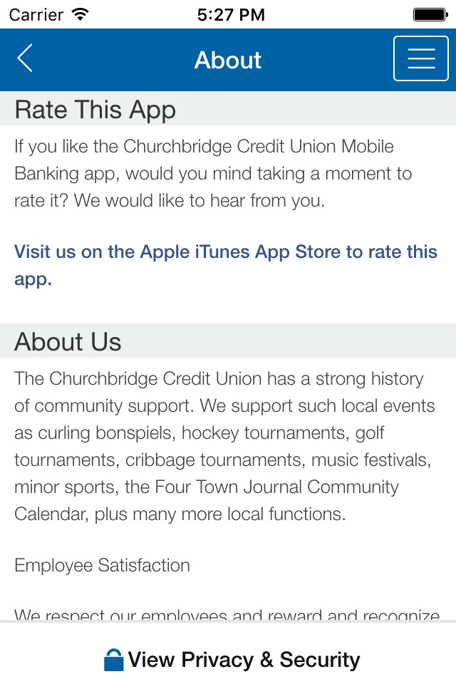 Churchbridge Credit Union screenshot 2