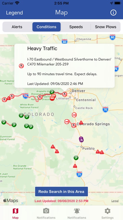 CDOT Colorado Road Conditions