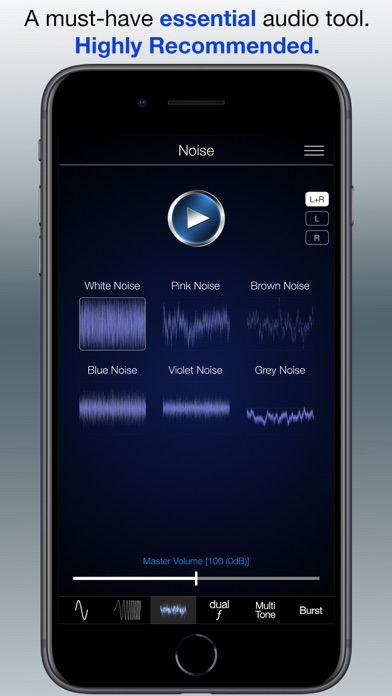 Audio Function Generator PRO Screenshots