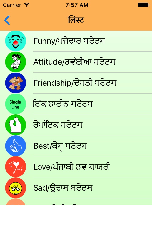 Top Punjabi Status screenshot 2