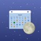 Icon Moon Days Calendar