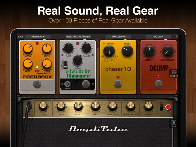 AmpliTube CS for iPad