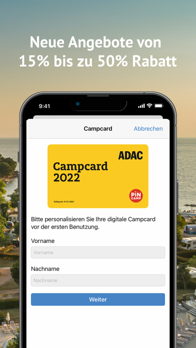 ADAC Camping / Stellplatz 2022 app screenshot 1 by ADAC Camping GmbH - appdatabase.net