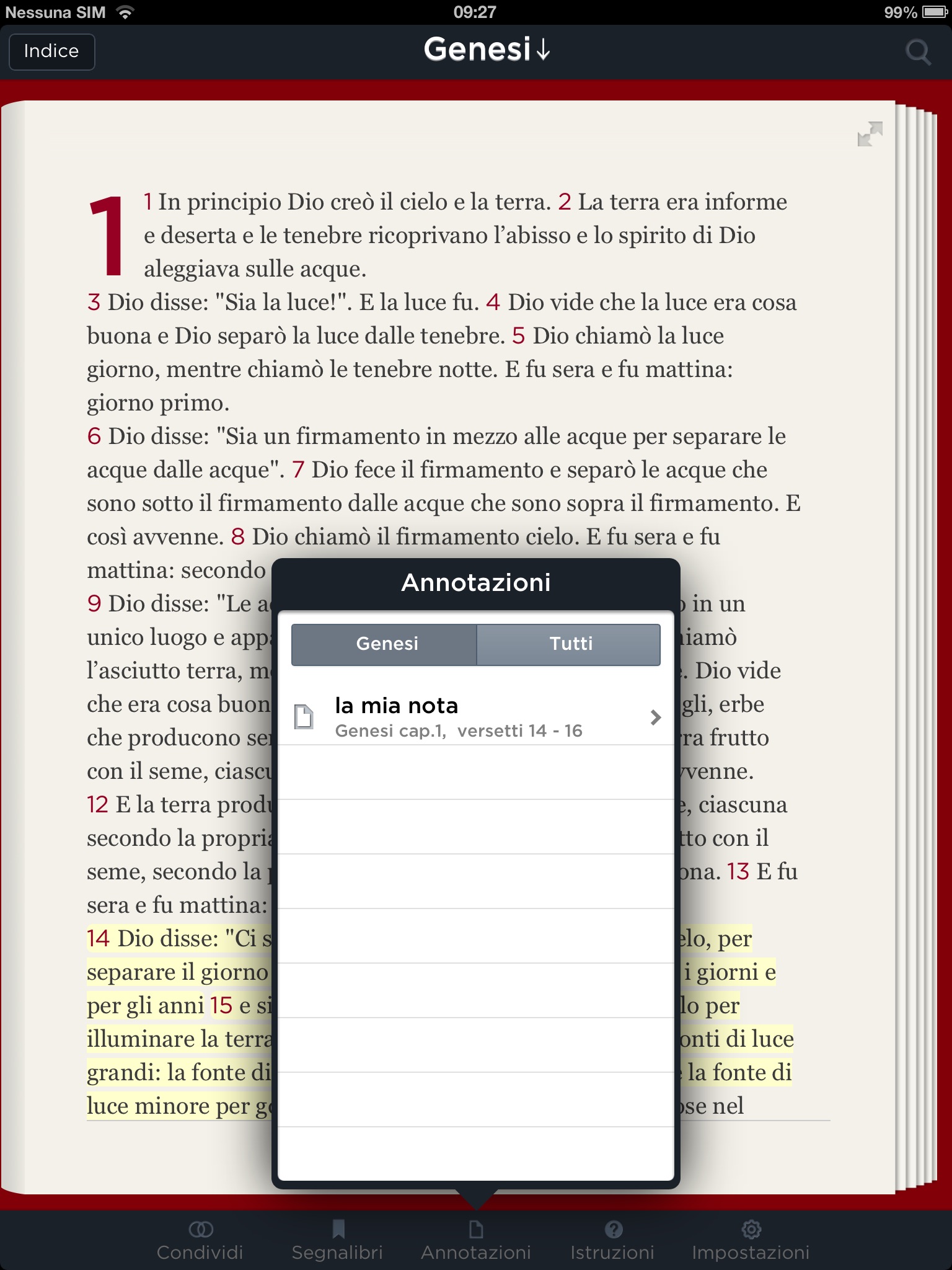 Bibbia CEI screenshot 4