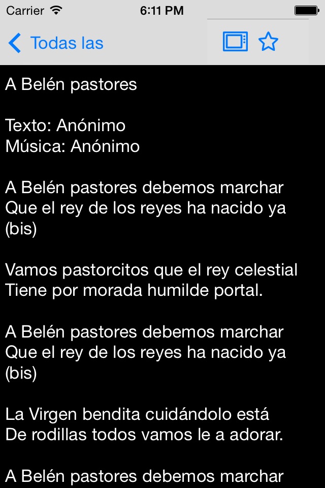 Cancionero screenshot 3