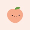 Cute Peach Stickers
