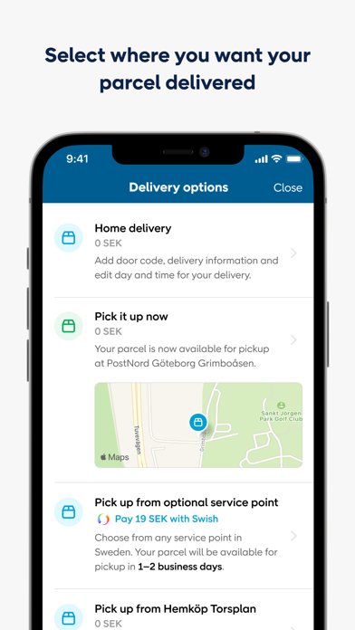 PostNord - Track your parcels screenshot 2