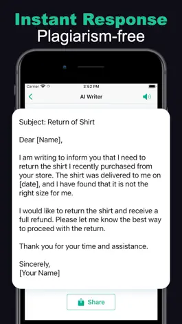 Game screenshot AI Writing Assistant : ChatBot apk