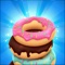 Drop the doughnuts in time and stack them as high as you can