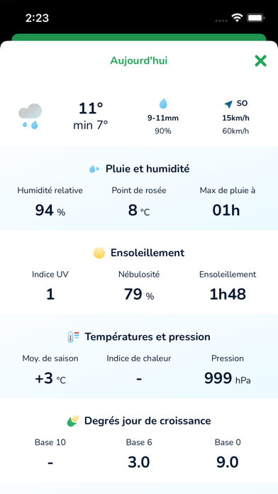 La météo agricole screenshot 4