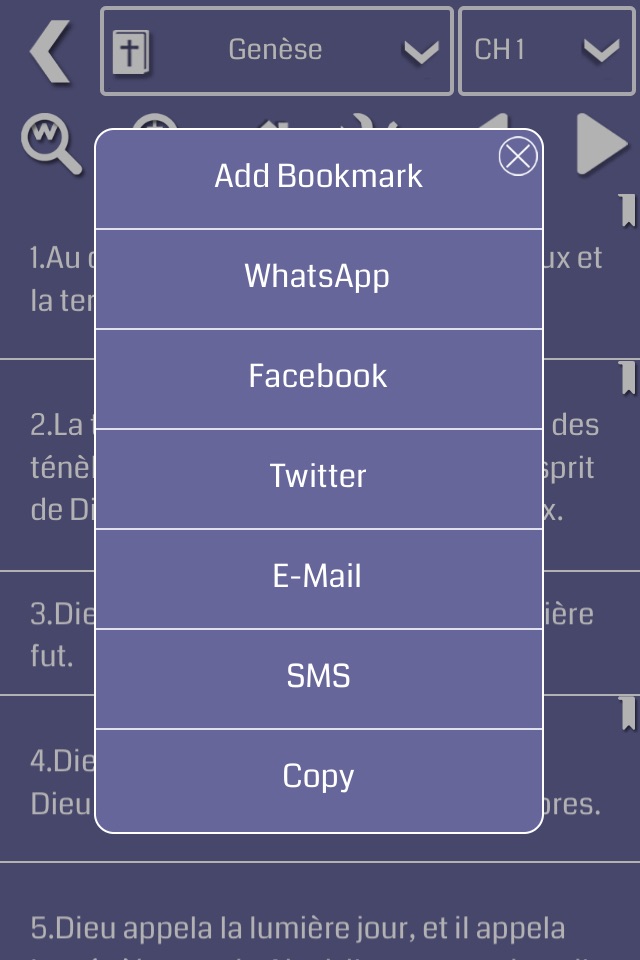 French Bible Audio screenshot 3
