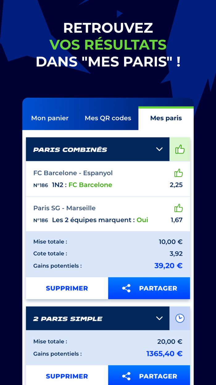 Parions Sport Point de vente