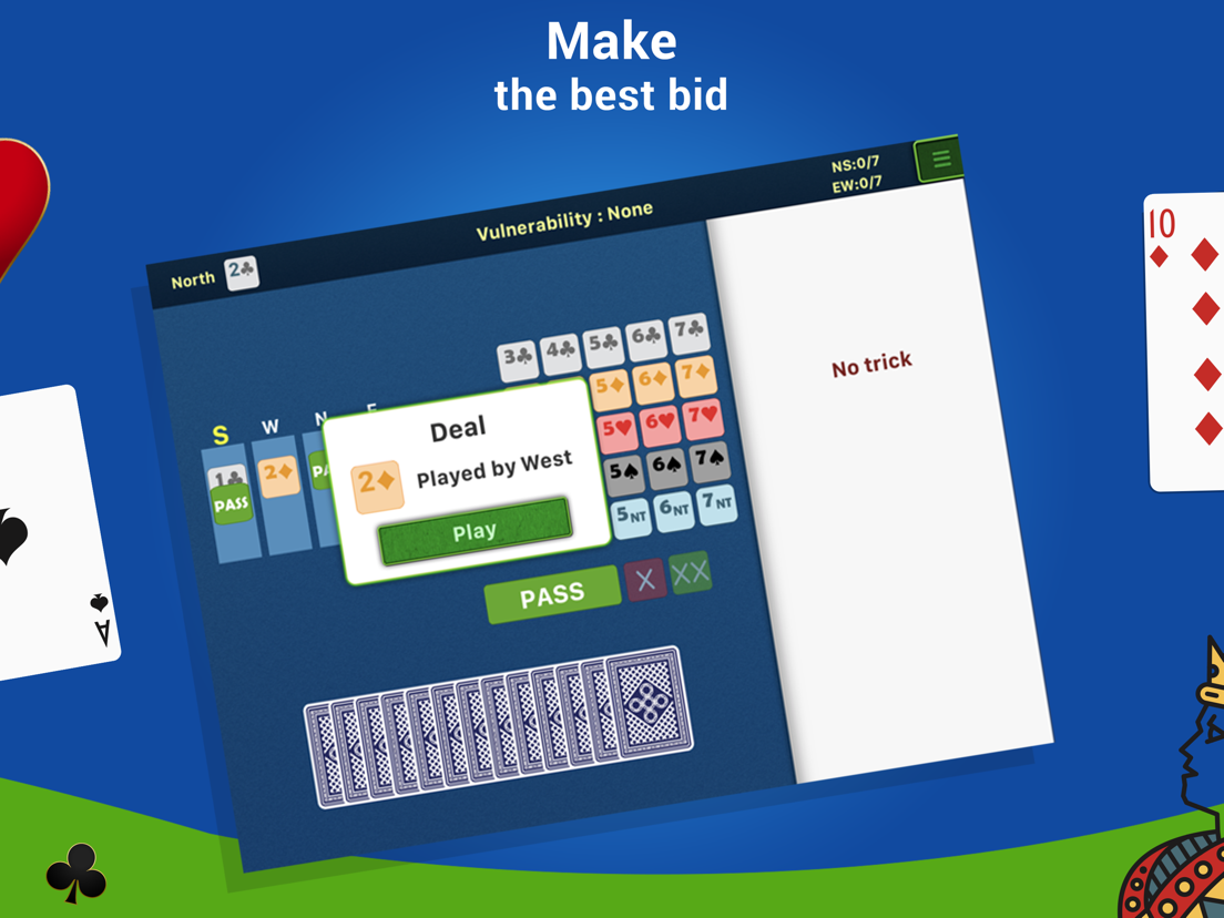Bridge Card Game Classic App voor iPhone, iPad en iPod touch AppWereld
