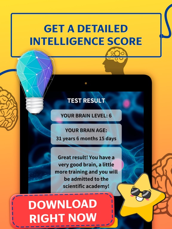 Brain Age Test - Mind Training screenshot 2