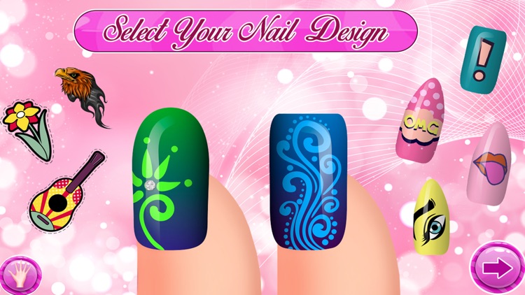 Nail Salon Girl Fashion Game screenshot-3