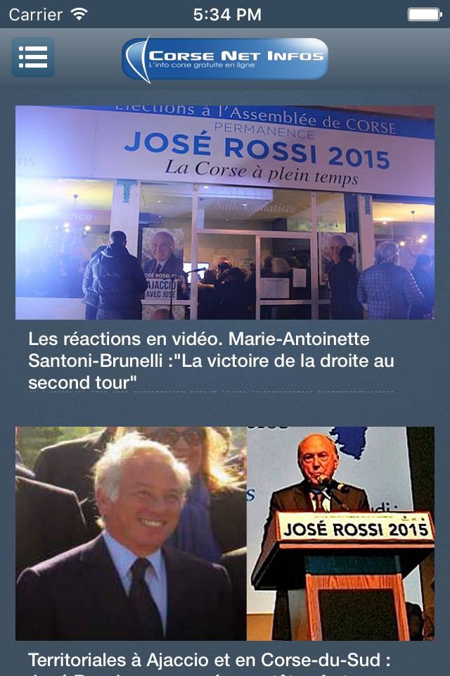 Corse Net Infos screenshot 2