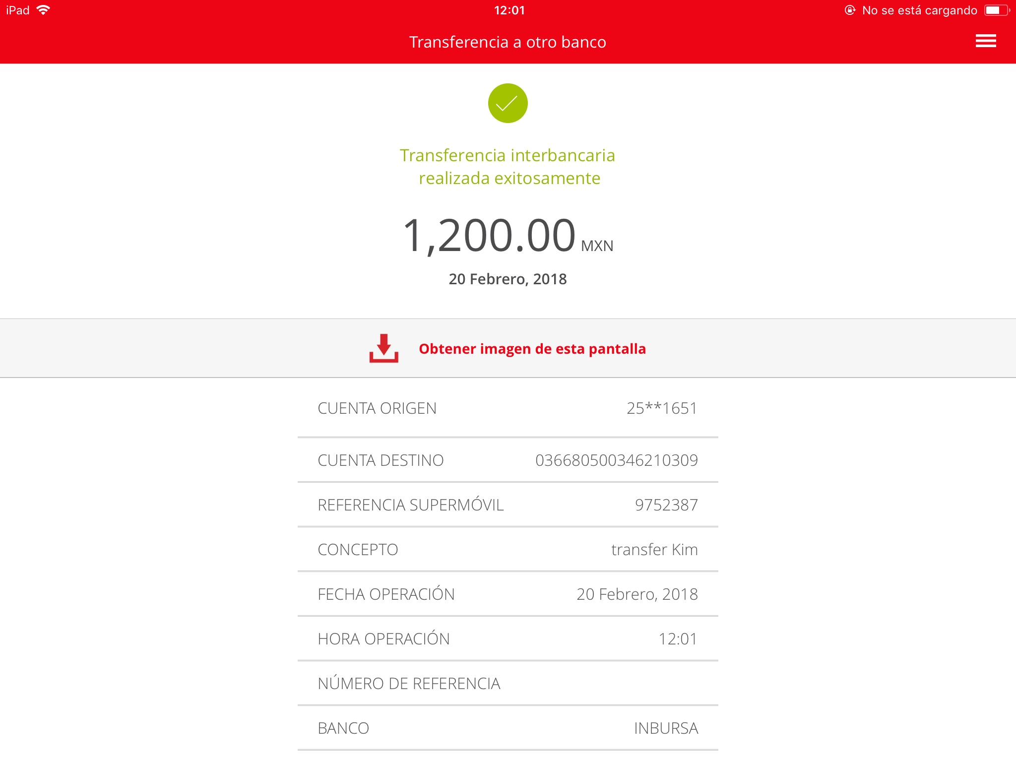 Santander SuperMóvil screenshot 3