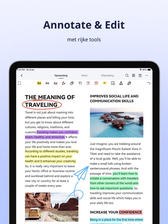 PDFelement - PDF Editor iPad app afbeelding 2