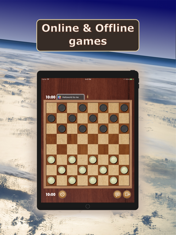 Checkers game screenshot 4