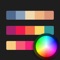 Using the app, you can capture and collect color palettes