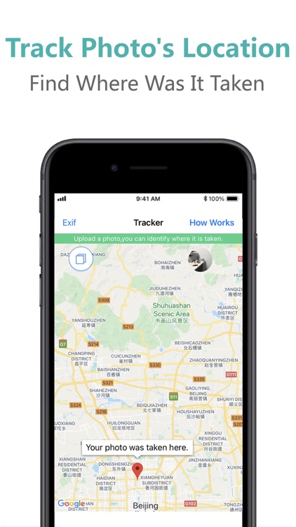 GPS Location Tracker for Photo