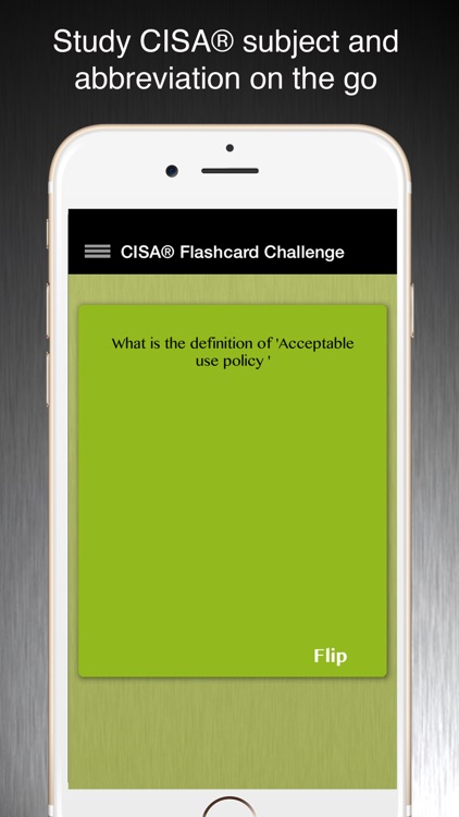 CISA® Flashcard