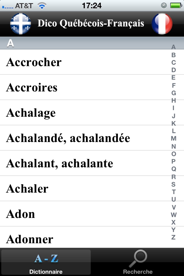 Dico Québecois-Français screenshot 2