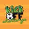 Kick Off Challenge is a social soccer game where you collect cards to build your ultimate team