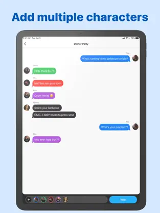 Captura 2 ChatTales: Texting Story Maker iphone