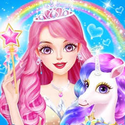 Princess unicorn dress up game
