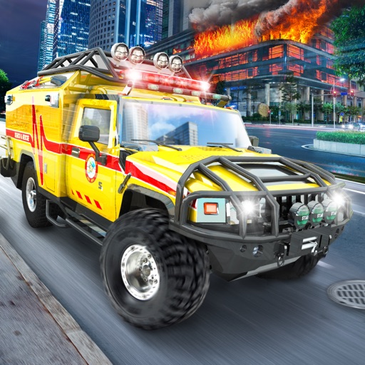 Emergency Driver: City Hero Icon
