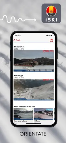 Screenshot 3 iSKI España - Guía de esquí iphone