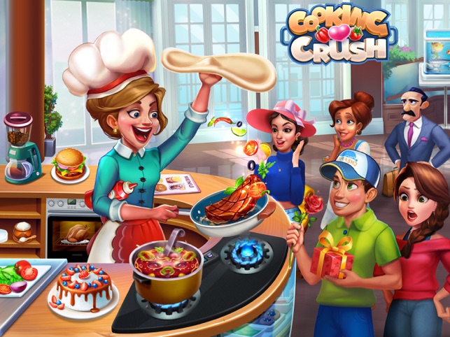 trò chơi nấu ăn: Cooking Crush